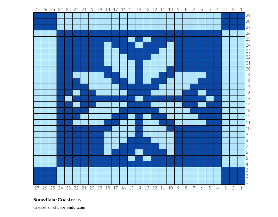 Snowflake Coaster