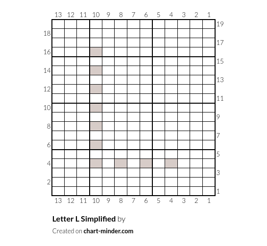 Letter L Simplified