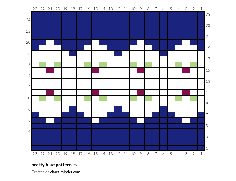pretty blue pattern