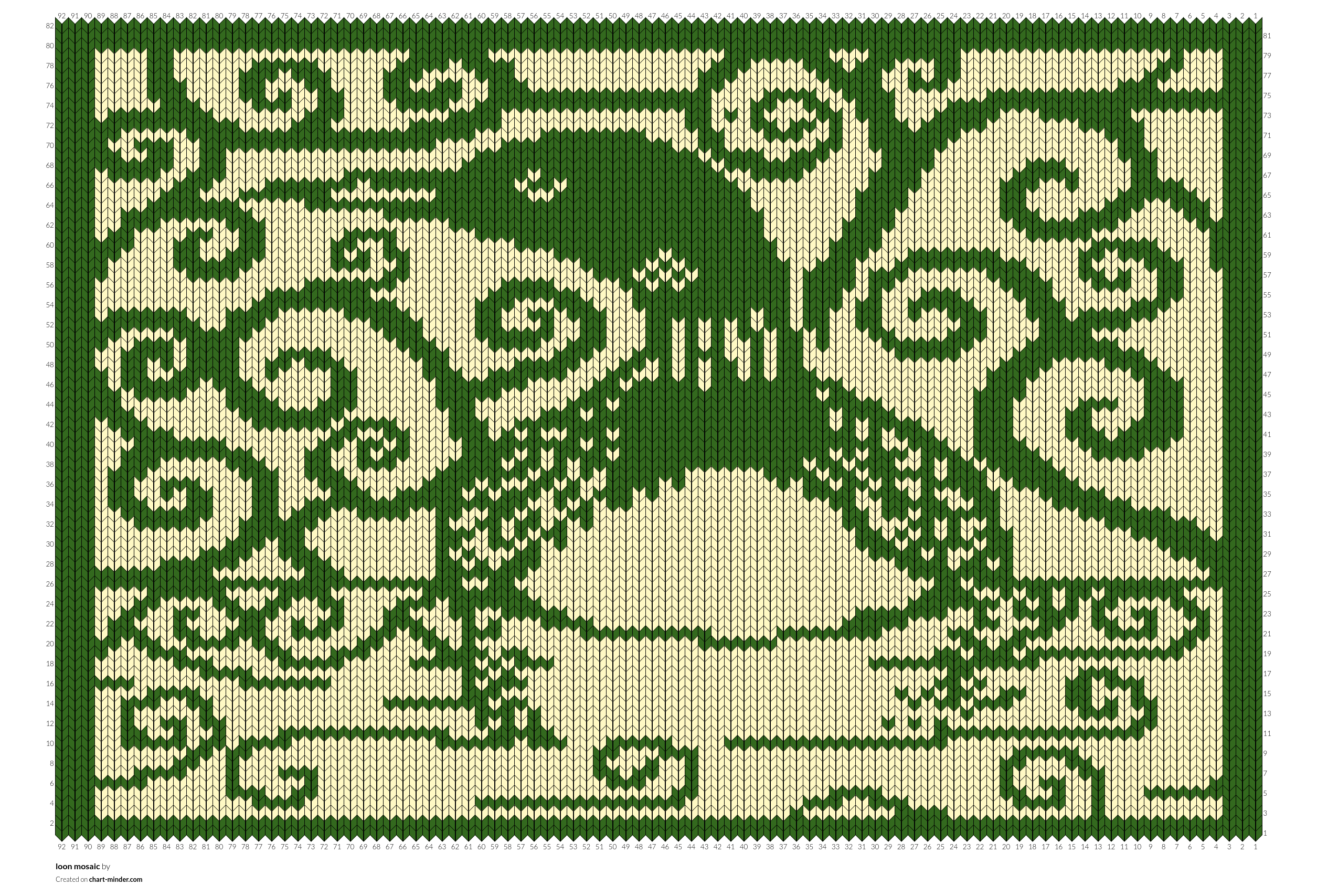 loon mosaic