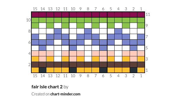 fair isle chart 2