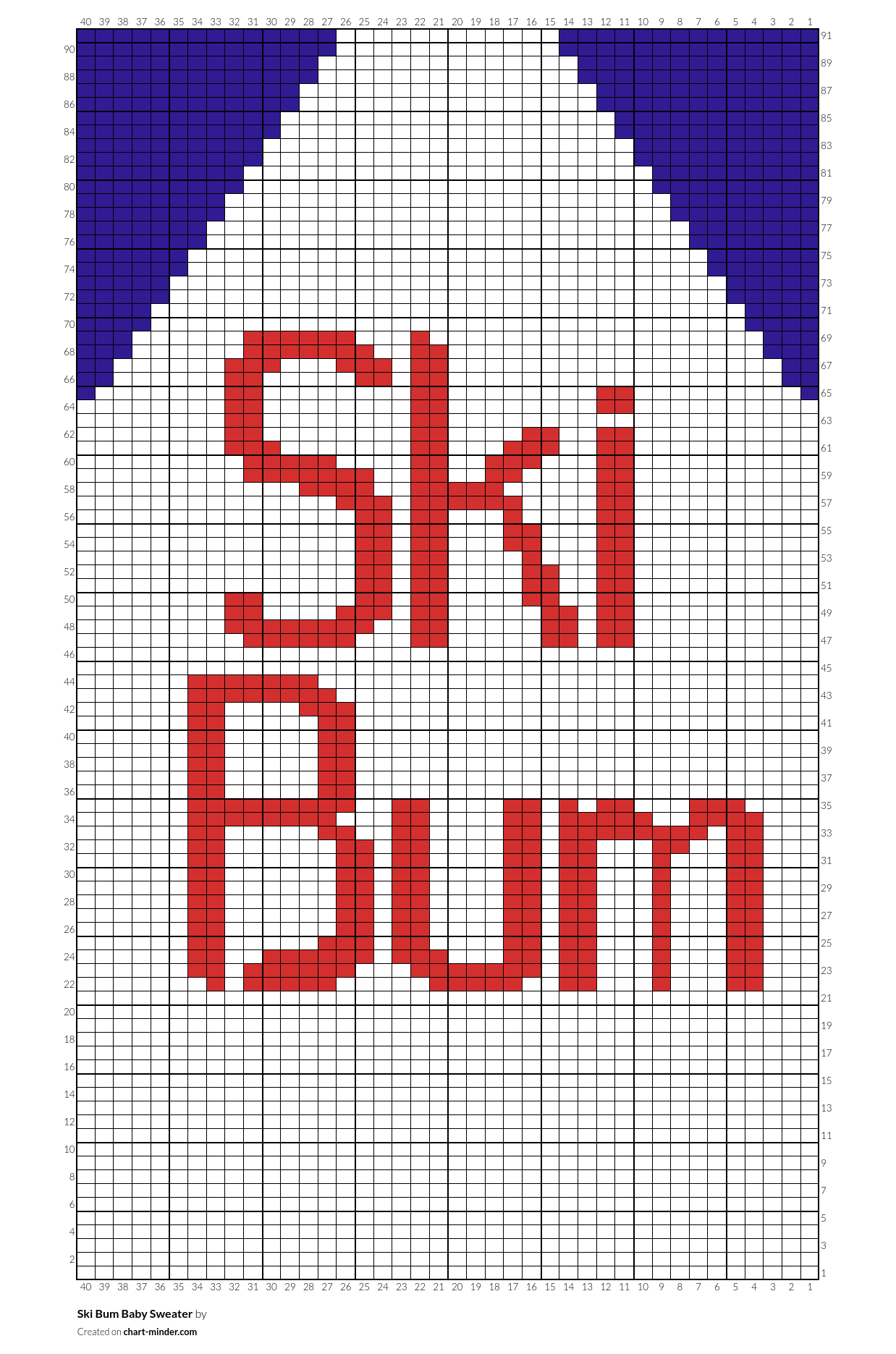 Ski Bum Baby Sweater