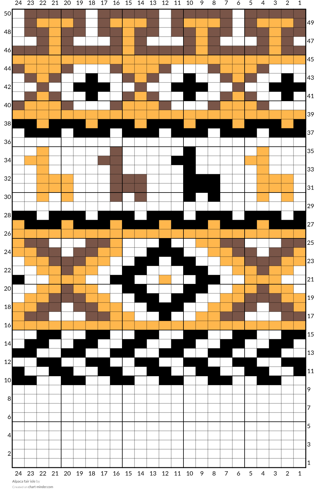 Alpaca fair isle