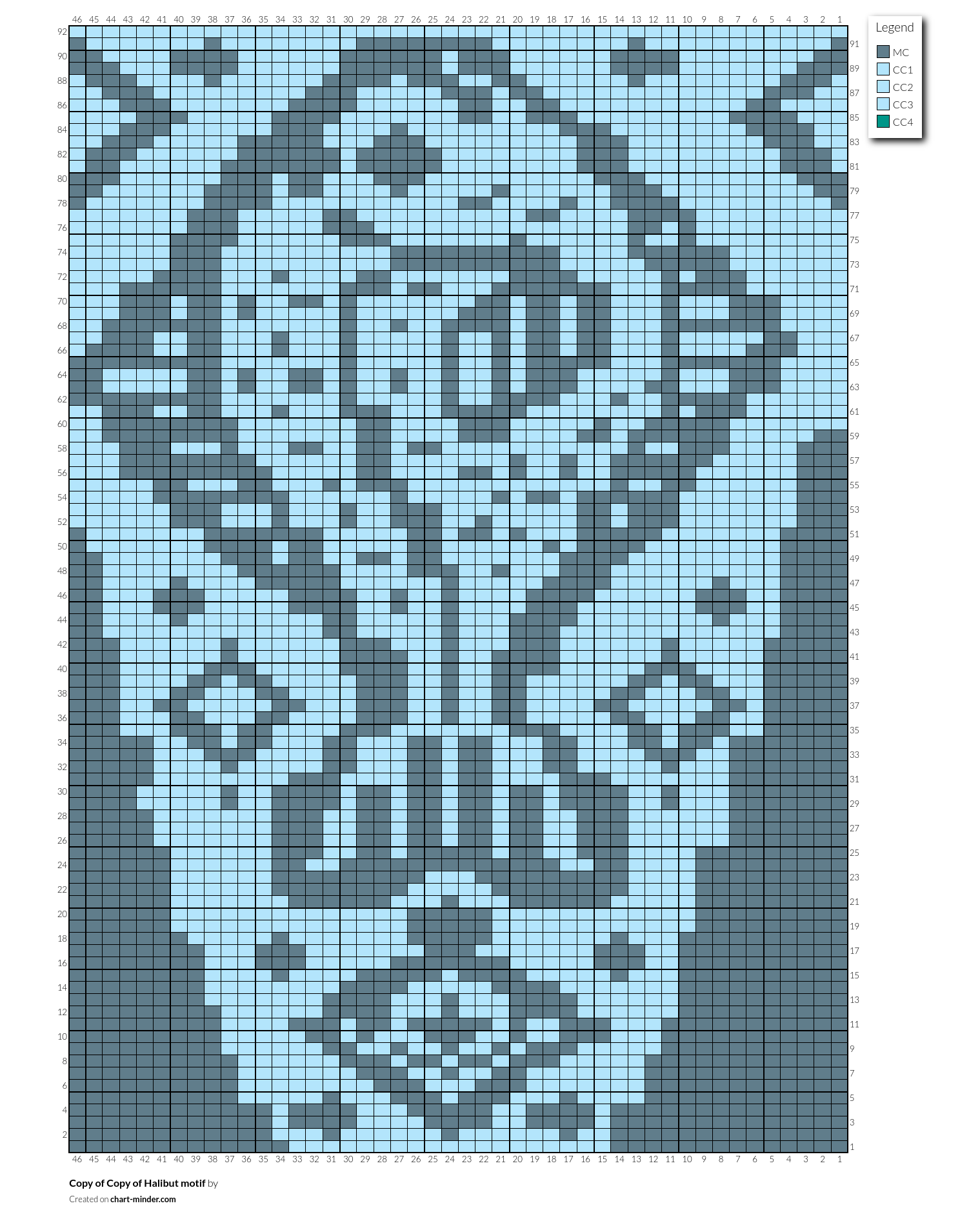 Copy of Copy of Halibut motif