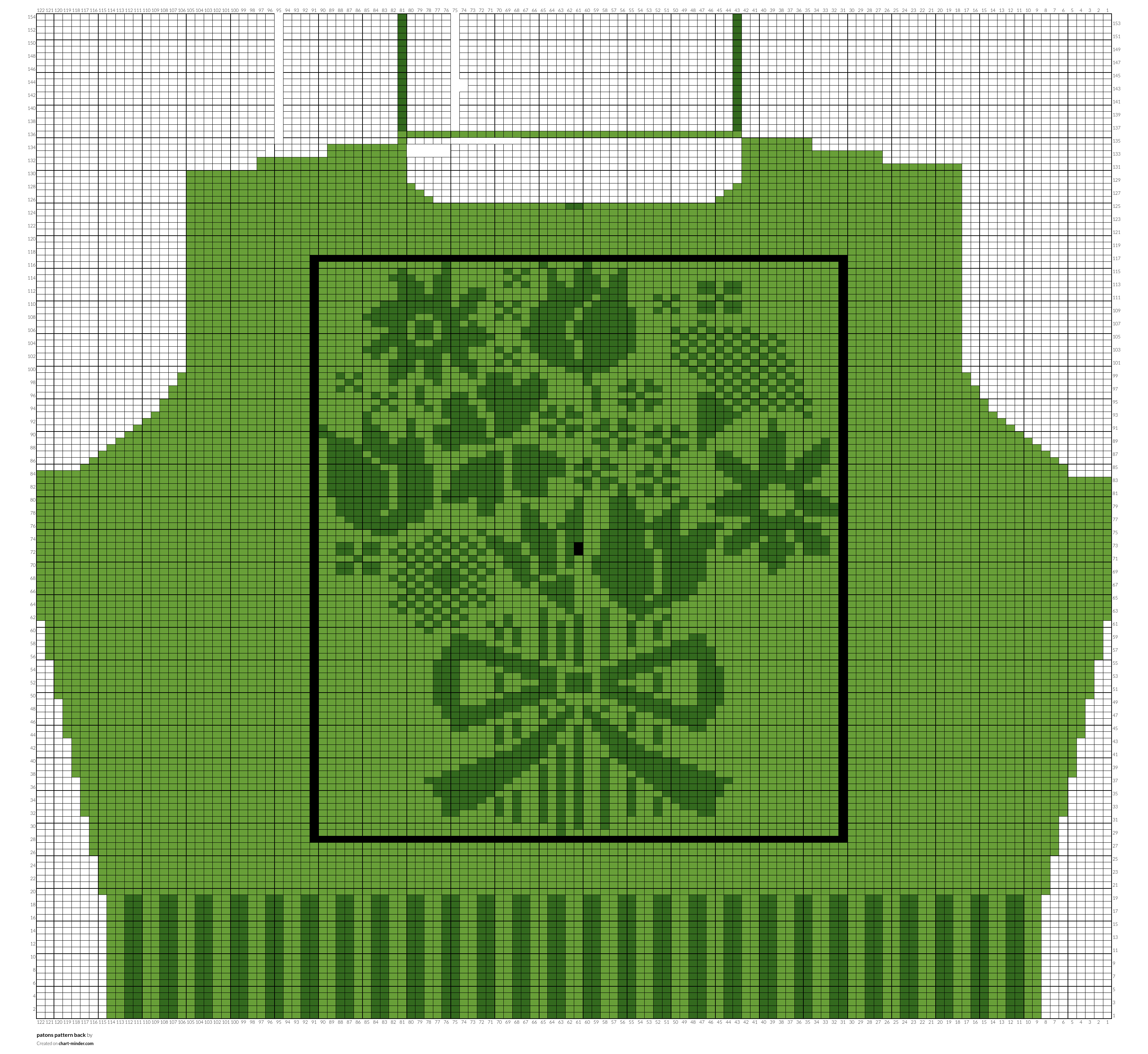 patons pattern back