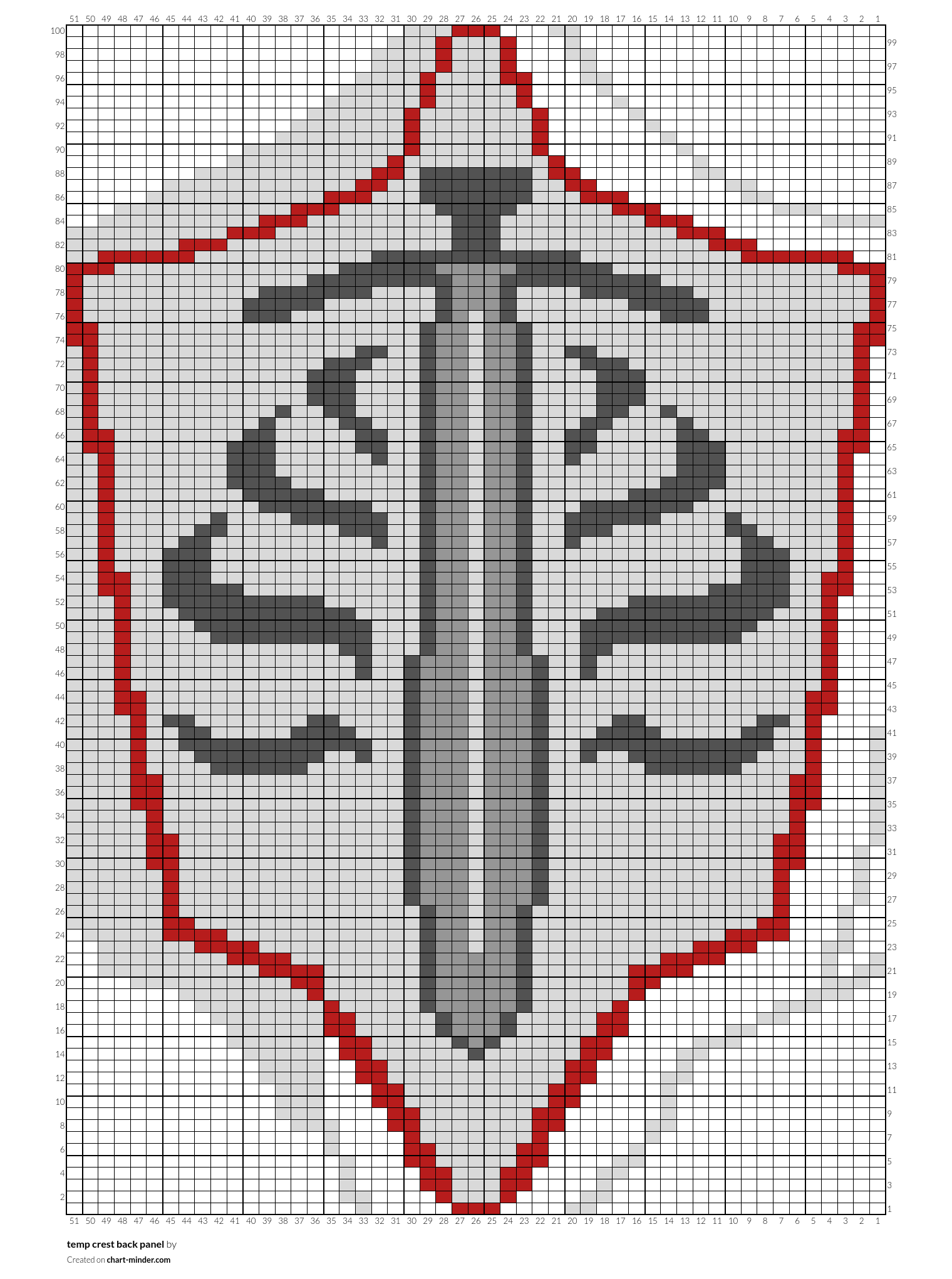 temp crest back panel