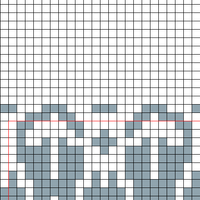 pussies om en om iets groter hoofd iets verder uit elkaar