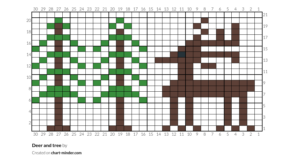 Deer and tree
