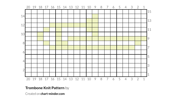 Trombone Knit Pattern