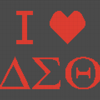 Copy of I Heart Delta Blanket