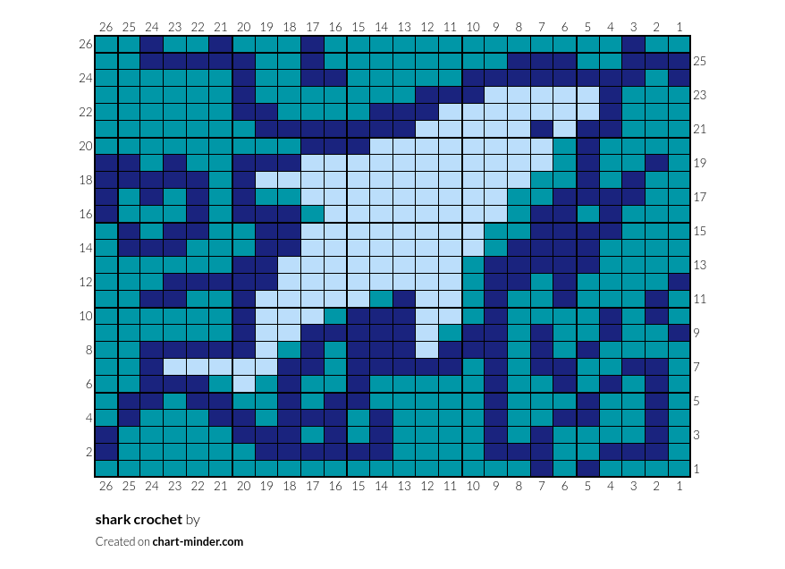 shark crochet