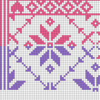 Swatch Main Body snowflake x5 & border