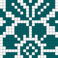 Alpine bloom pattern