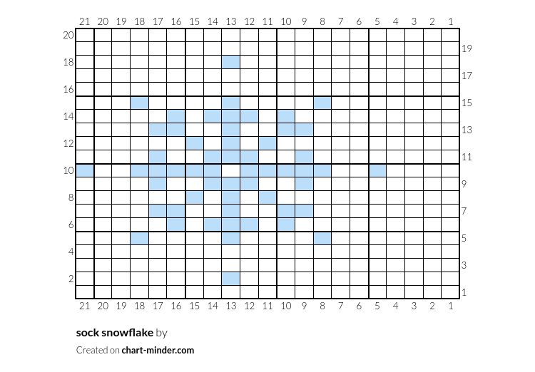 sock snowflake
