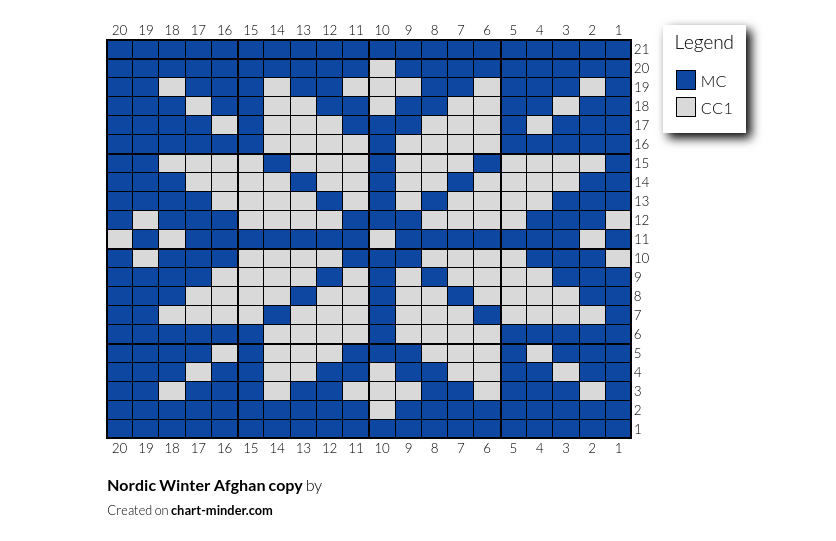 Nordic Winter Afghan copy