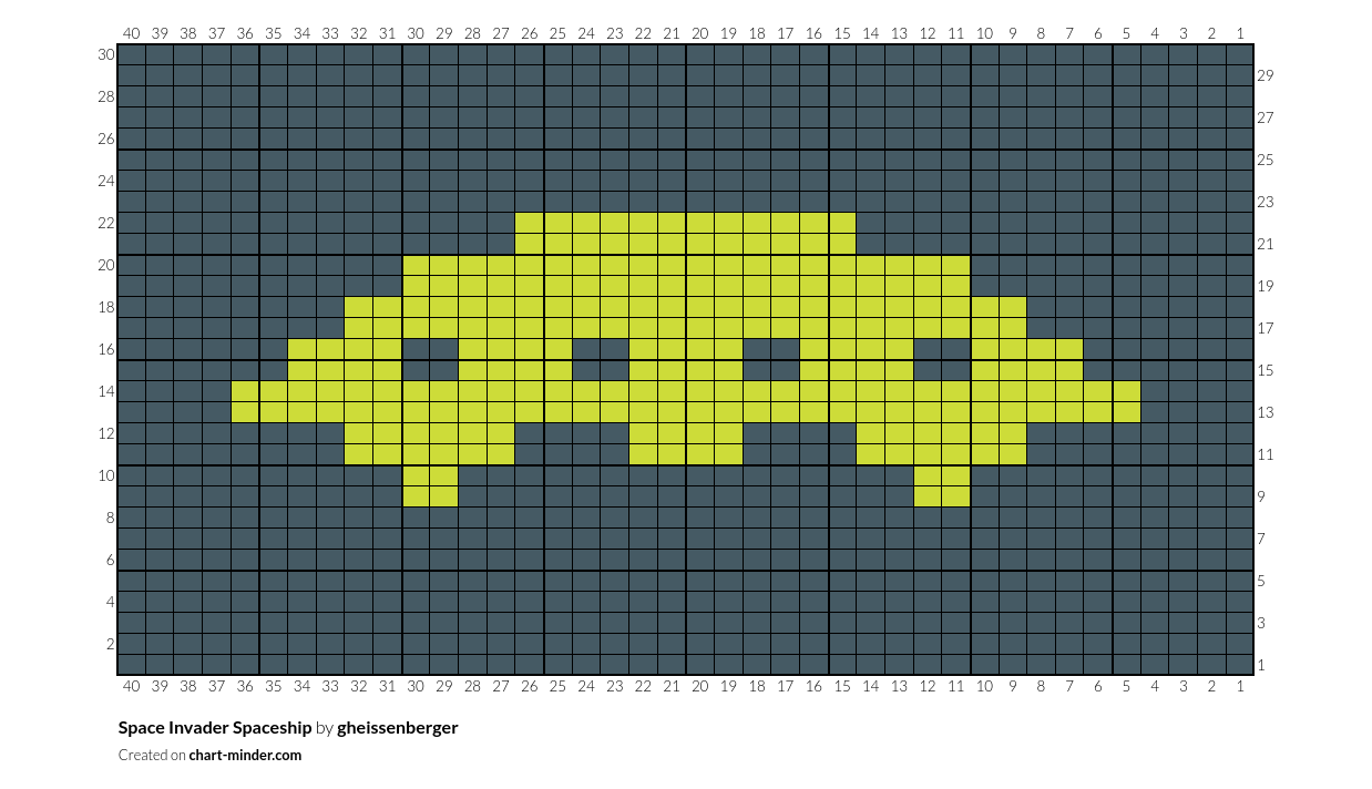Space Invader Spaceship