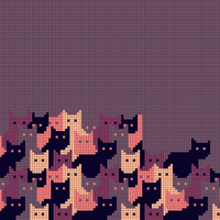 peach purple eggplant