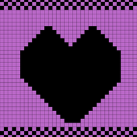 Valentine's Black Heart