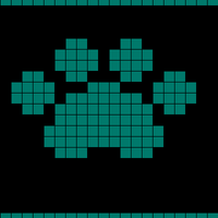 Paw Fair isle base 20