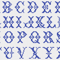 Alexandre #143 alphabet small