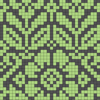 Alpine bloom pattern copy for hat