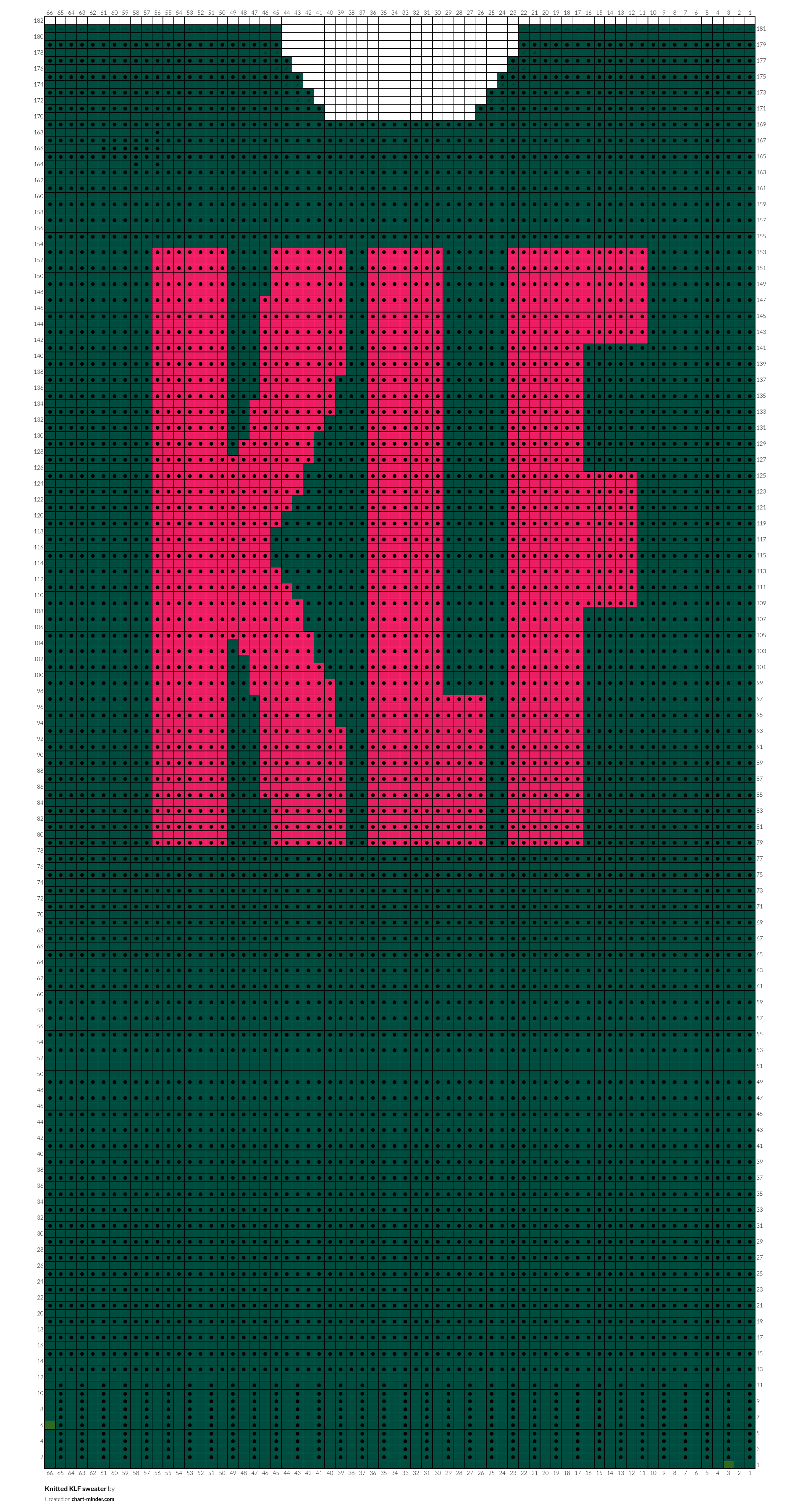Knitted KLF sweater