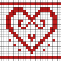 Double Hearts Pattern