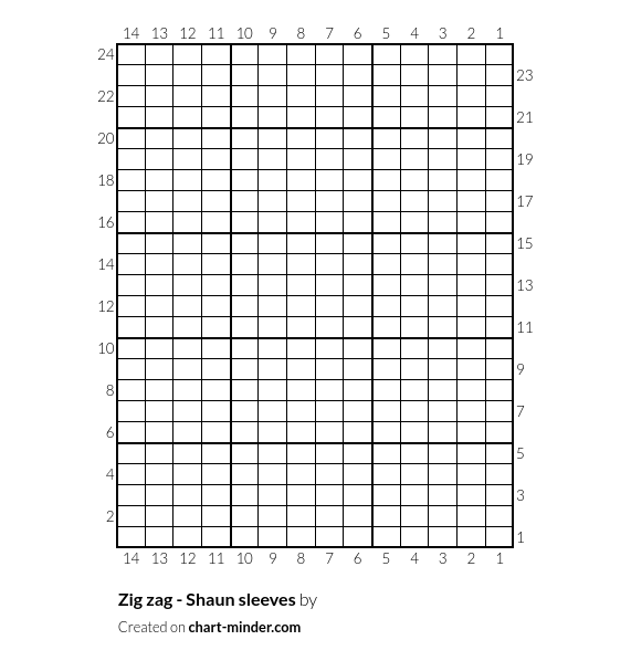 Zig zag - Shaun sleeves