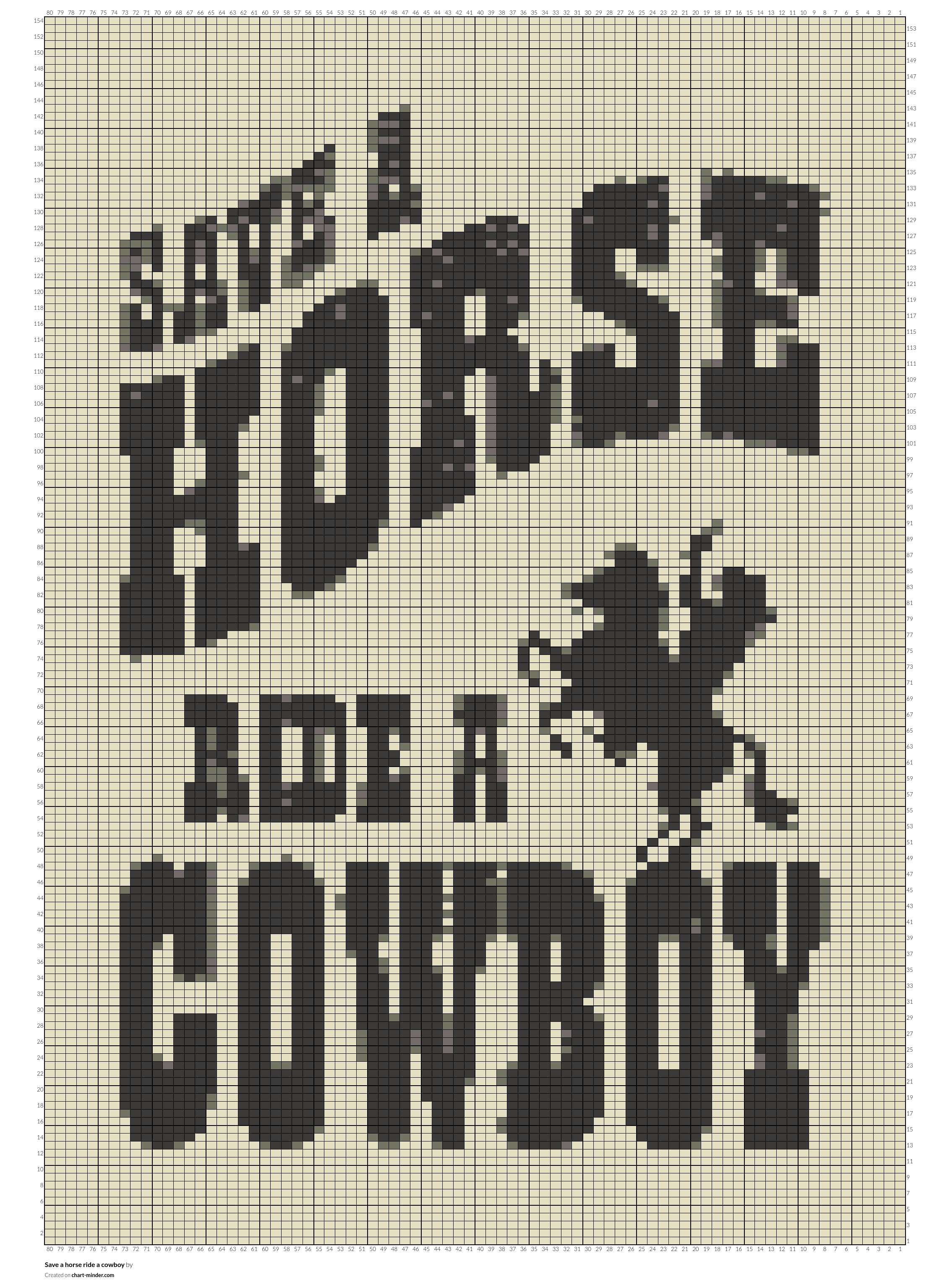 Save a horse ride a cowboy