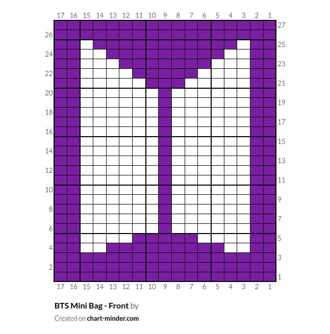 BTS Mini Bag - Front