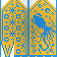 Kraken Mittens Left