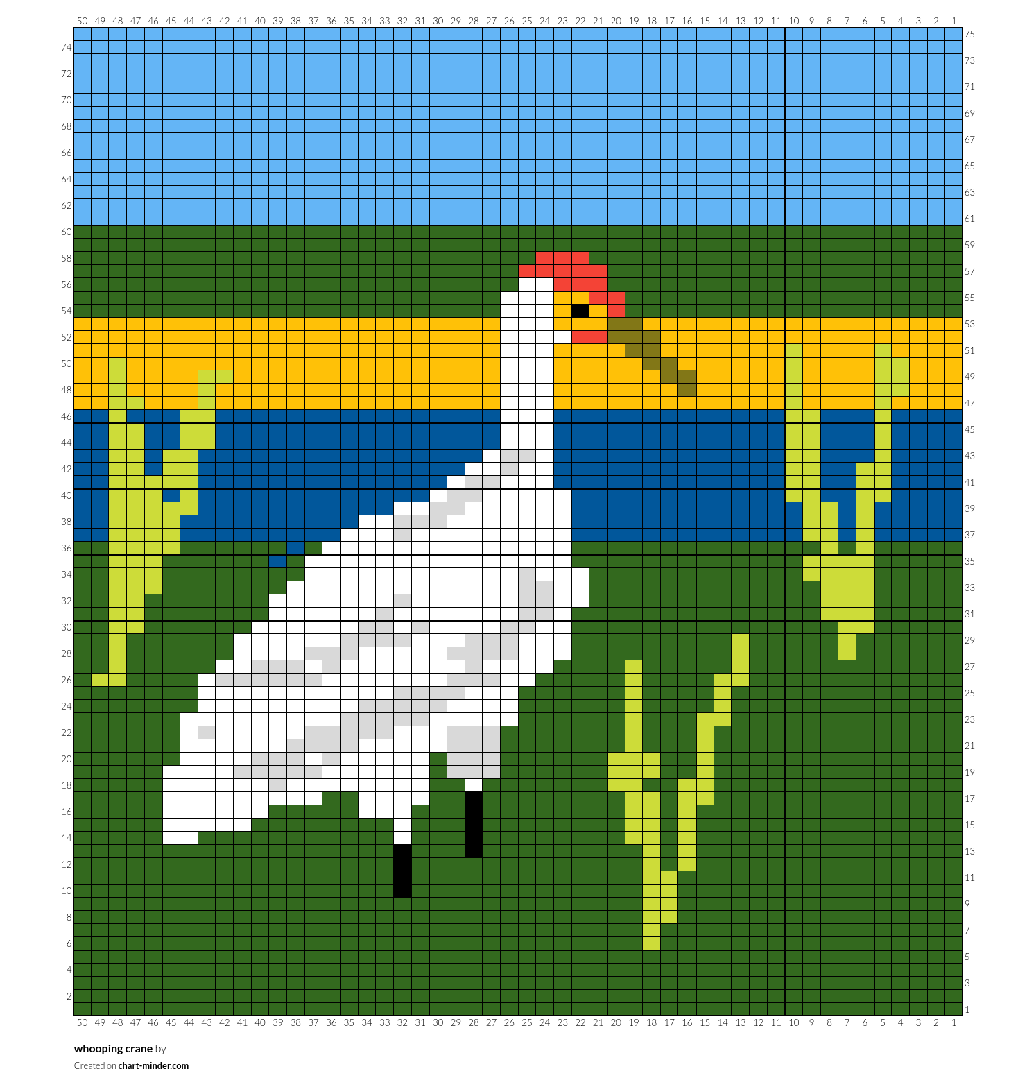 whooping crane