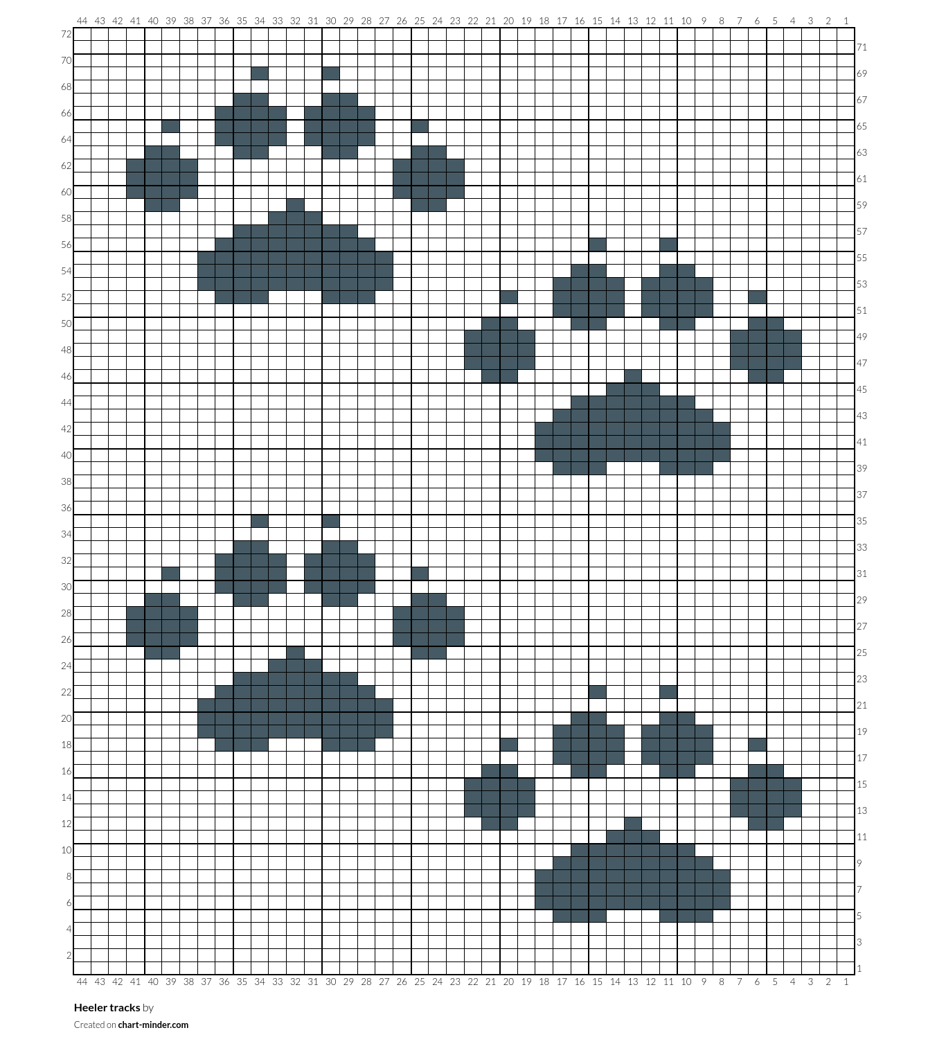 Heeler tracks