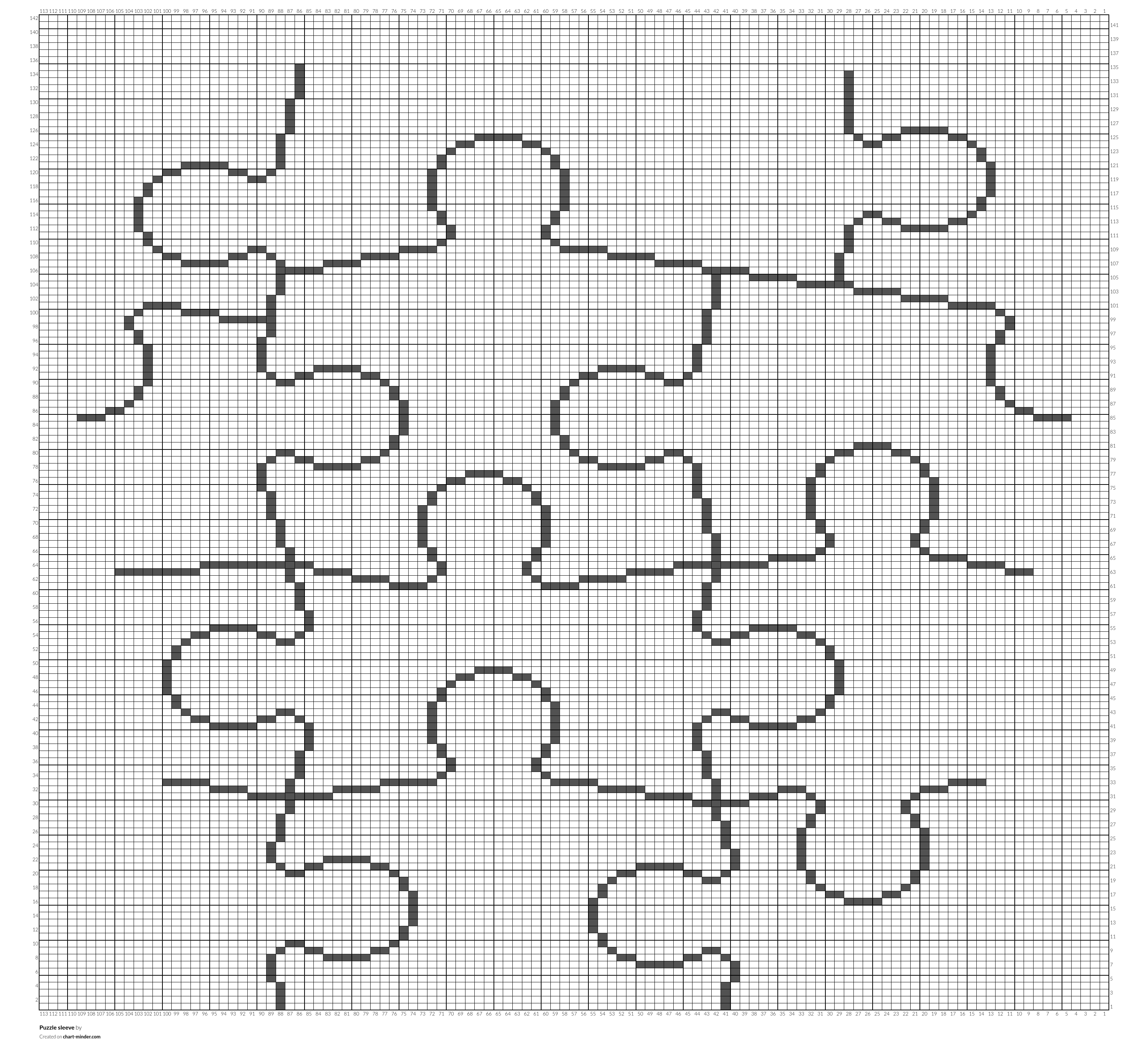 Puzzle sleeve