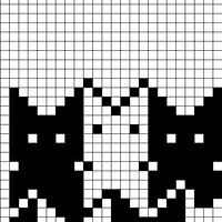 tiled kitties