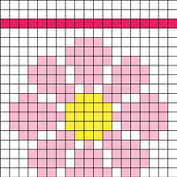 Copy of stripes and flower