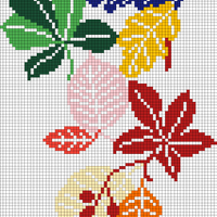 leaves cardigan