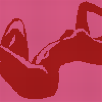 pink and red
