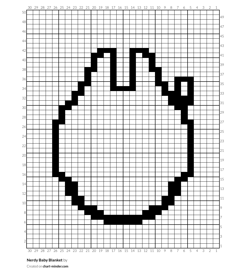 Nerdy Baby Blanket