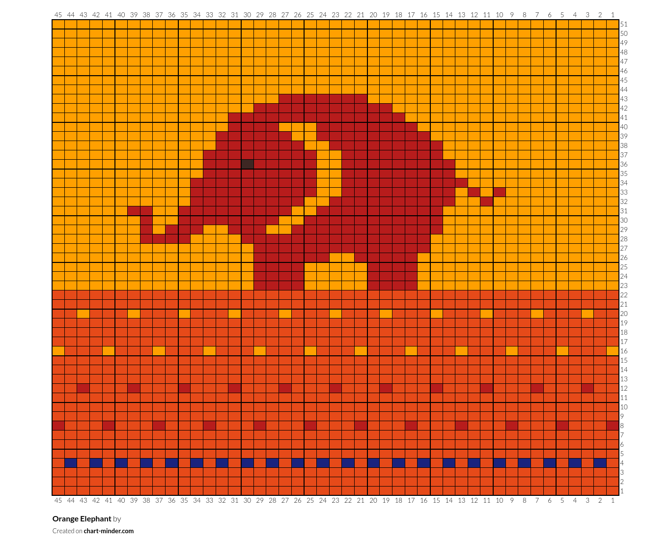 Orange Elephant