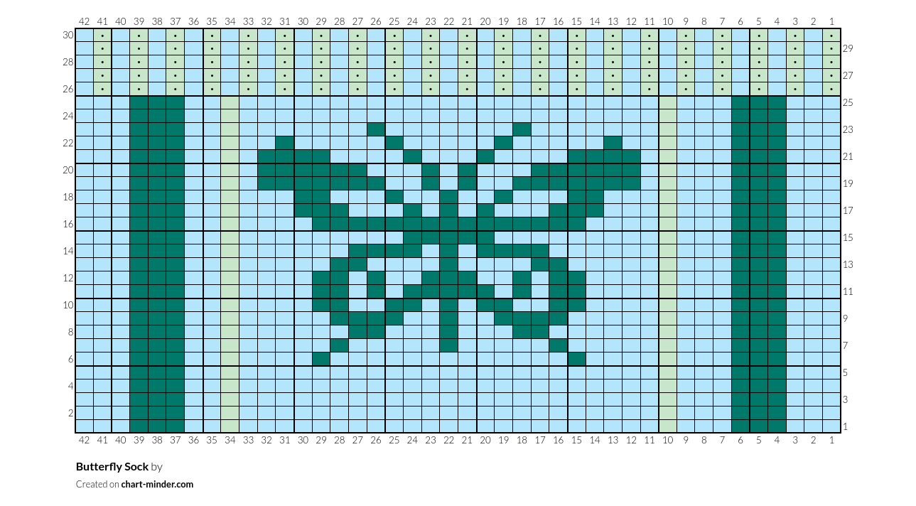 Butterfly Sock