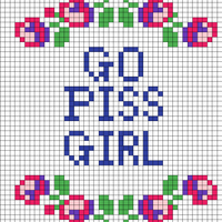 go piss girl