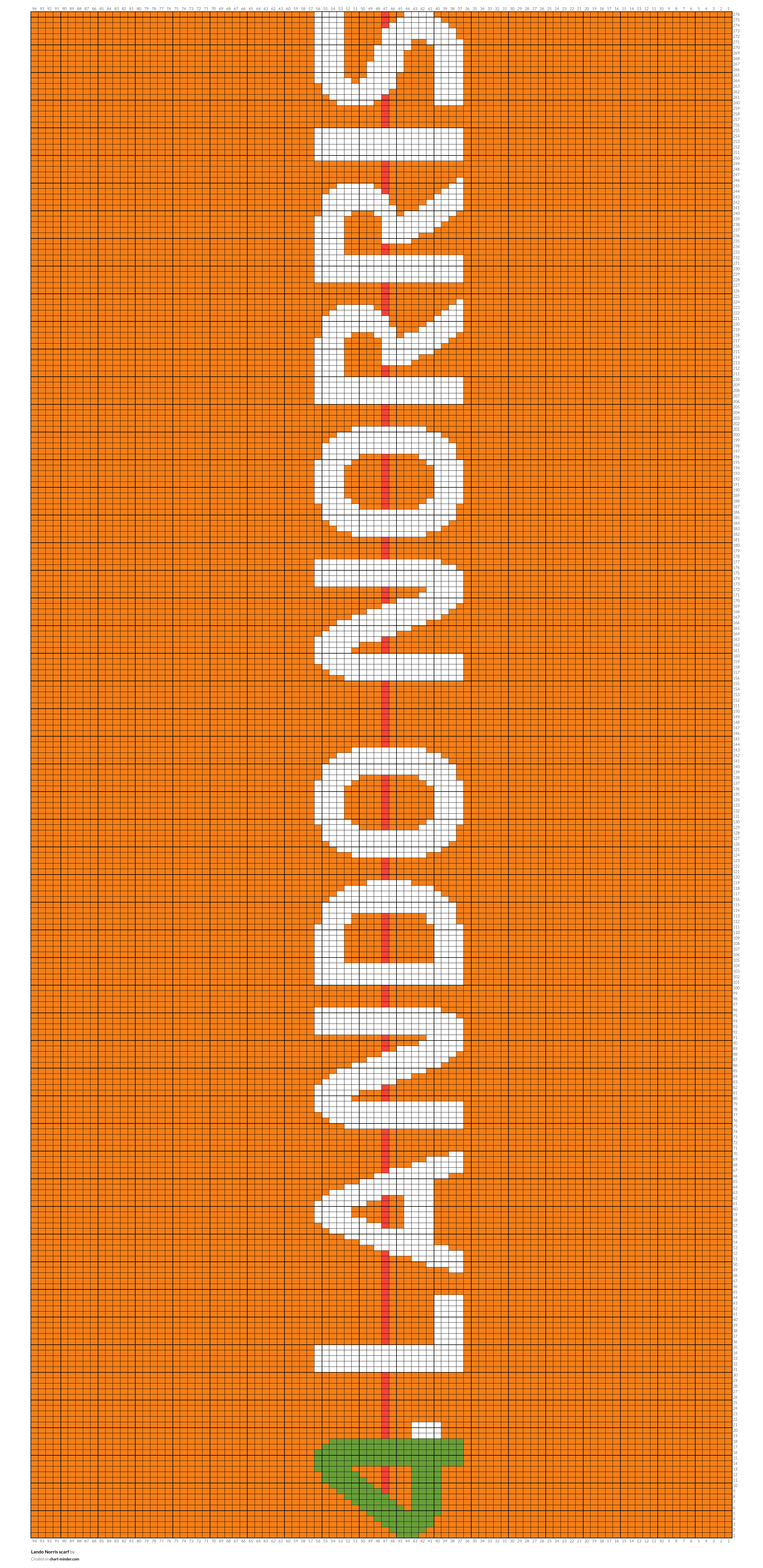 Lando Norris scarf