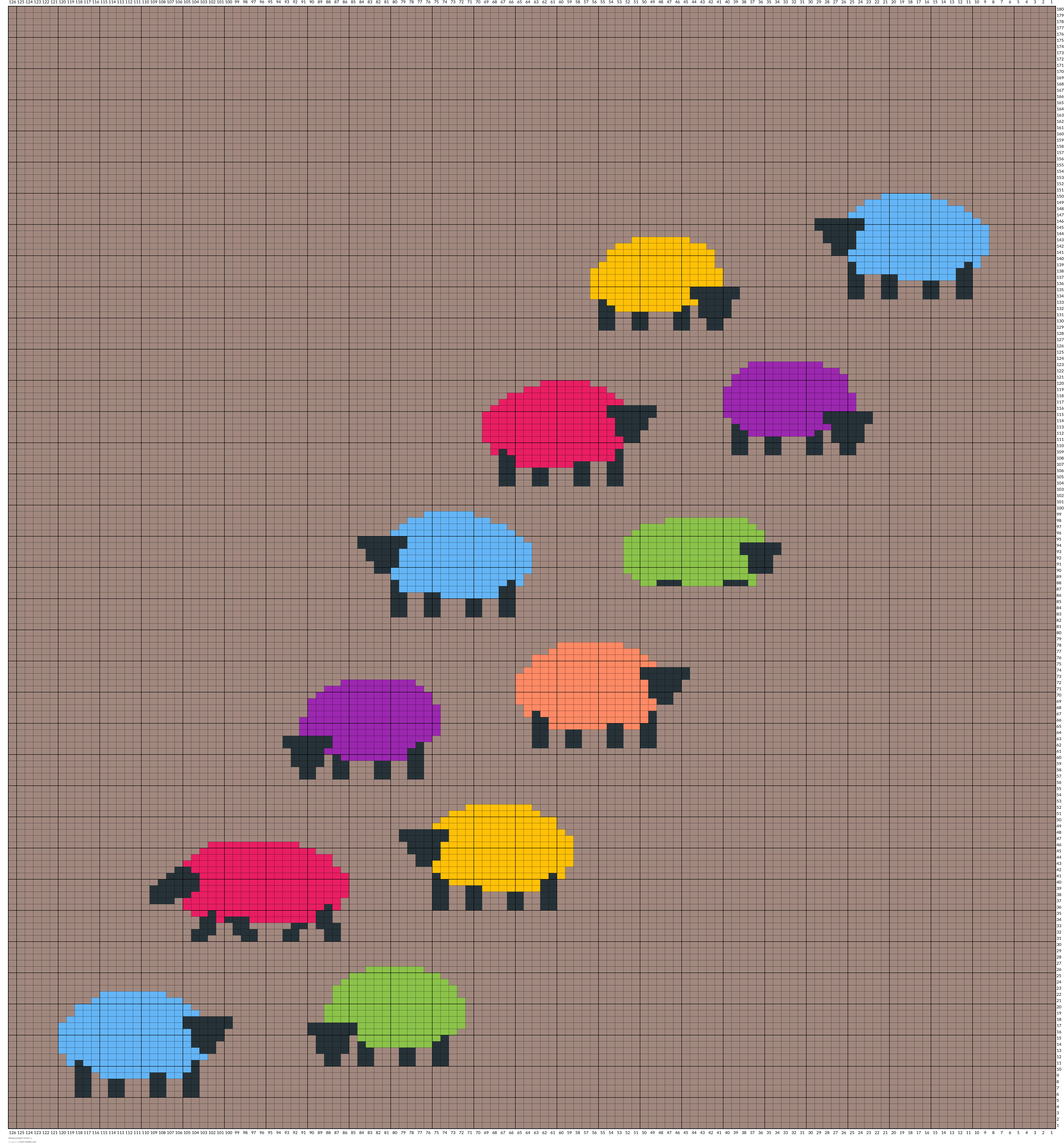 sheep jumper front