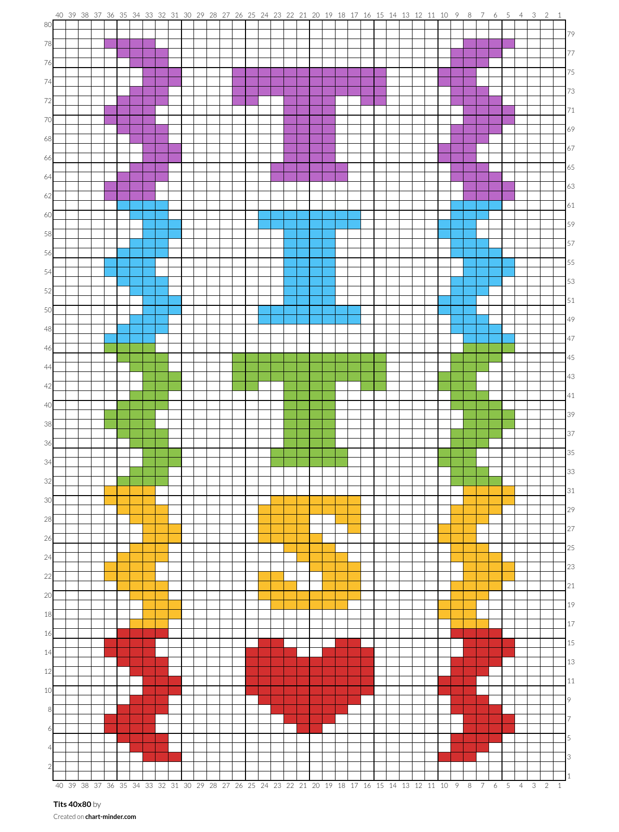 Tits 40x80