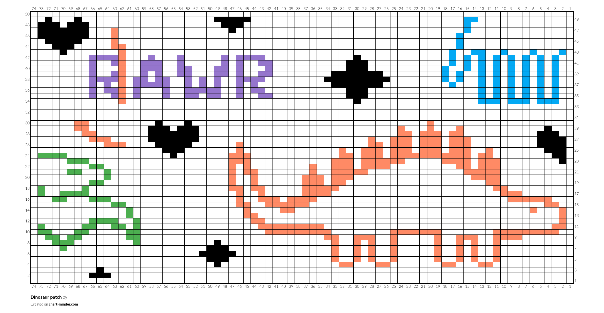 Dinosaur patch