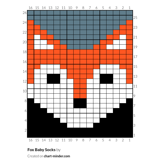 Fox Baby Socks