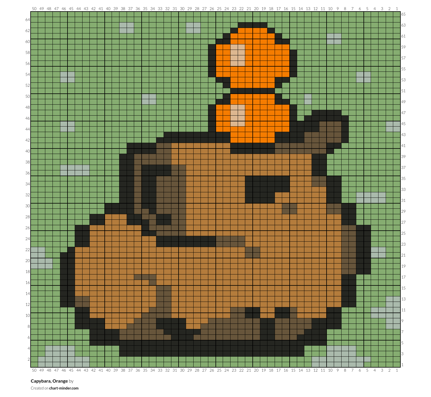Capybara, Orange