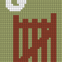 G of Alphabet Knitted Quilt