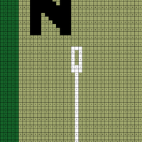 Copy of N  of Alphabet Knitted Quilt